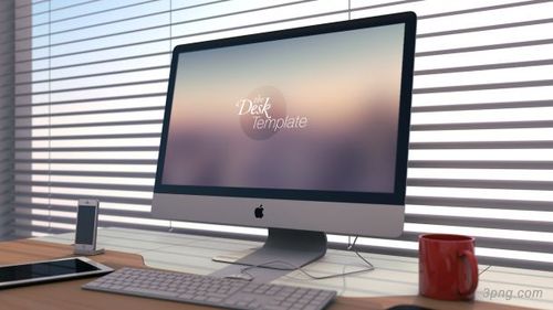 苹果电脑样机png素材透明免抠图片产品实物
